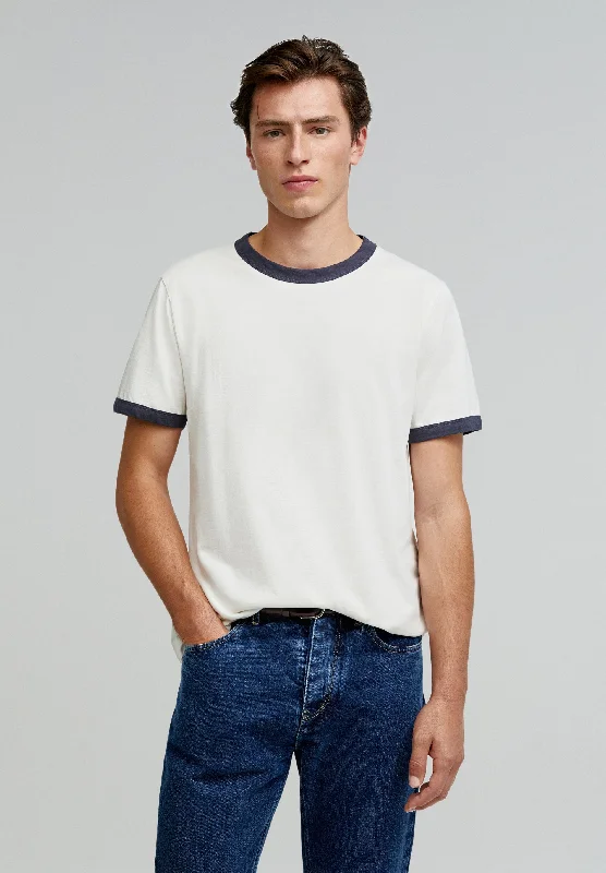 CONTRAST HEM T-SHIRT