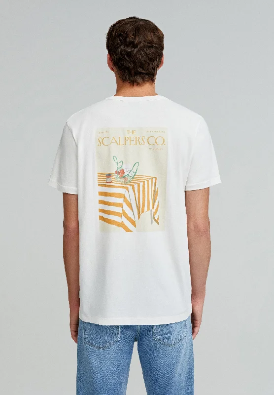 T-SHIRT WITH BACK ILLUSTRATION