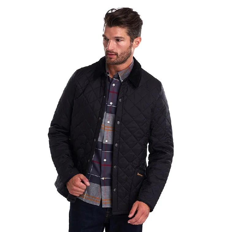 Barbour Men's Hertiage Liddesdale Diamond Quilted Jacket, Tailored Fit