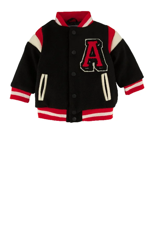 Baby Boys 12-24M Boys Graphic Letterman Jacket