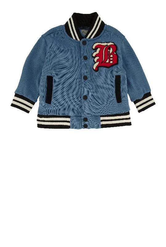 Baby Boys 0-9M Bear Athletic Dept Graphic Varsity Jacket