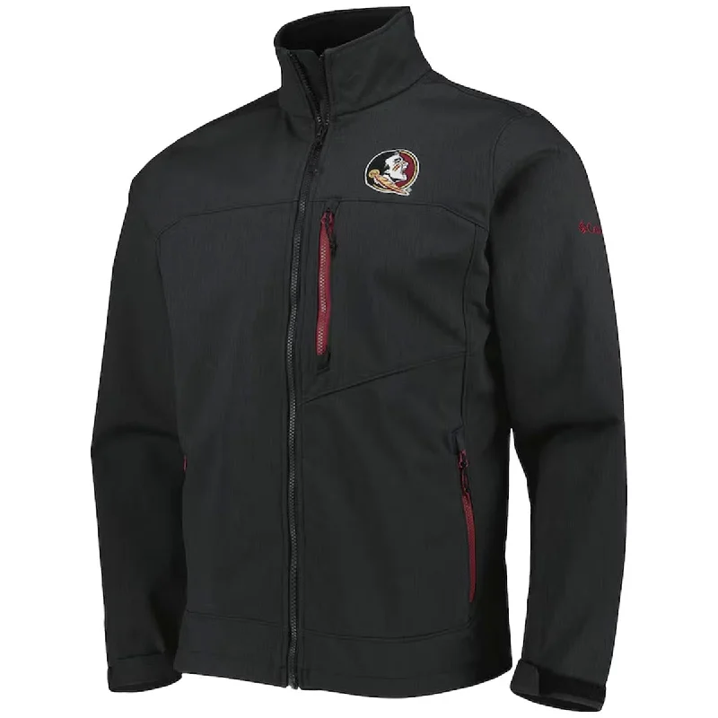 Columbia Men's Seminole Logo Ascender III Softshell Jacket - Black