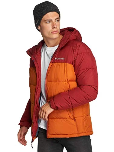 Columbia Men's Pike Lake Hdd Jkt-Red Element, Br