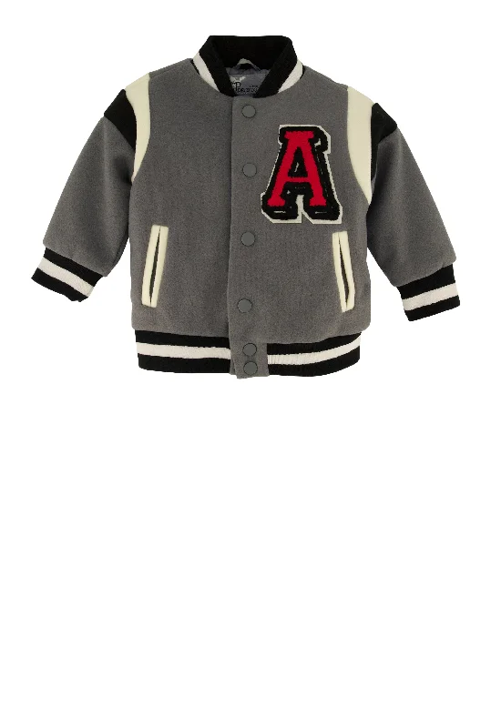 Baby Boys 12-24M Boys Graphic Letterman Jacket