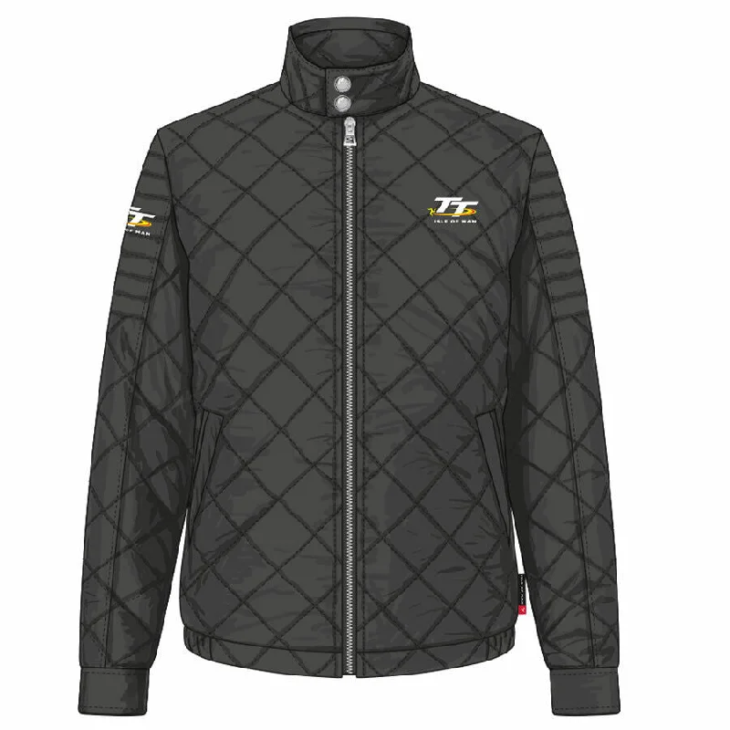 Isle Of Man TT Races Official Black TT Jacket - 20Ajkt2