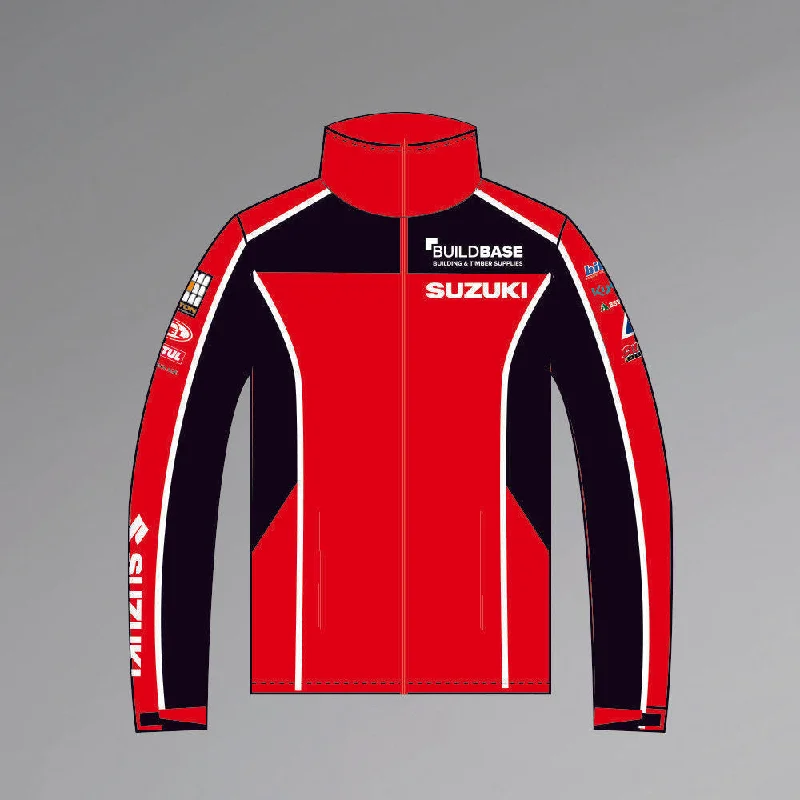 New Official Buildbase Suzuki Team Softshell Jacket