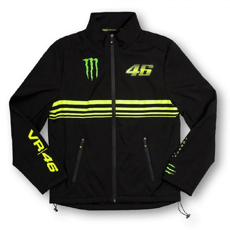 New Official Valentino Rossi VR46 Monster Soft Shell Jacket - Momjk 148104