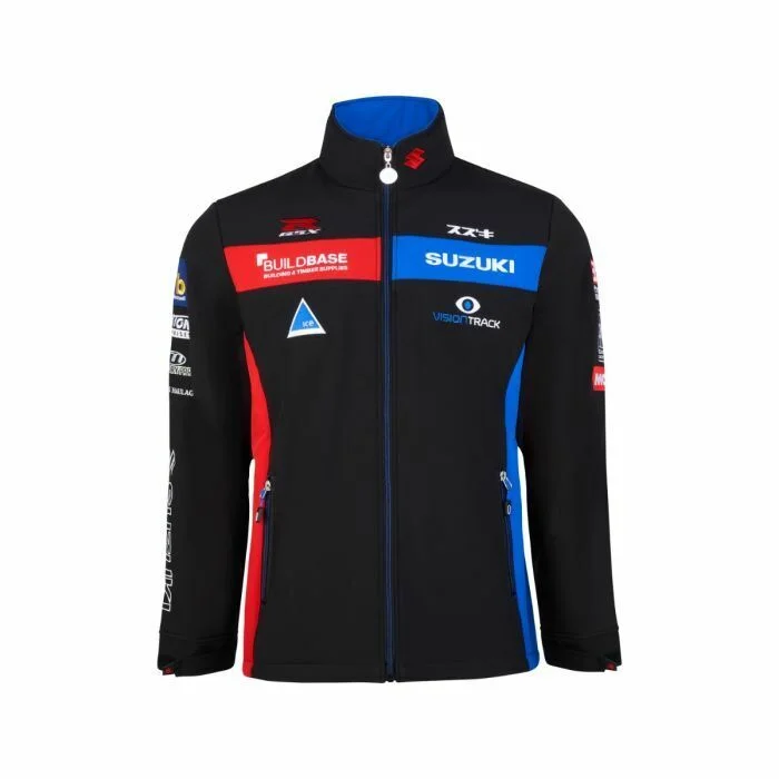 Official Buildbase Suzuki Team Softshell Jacket - 20Bbs-Aj