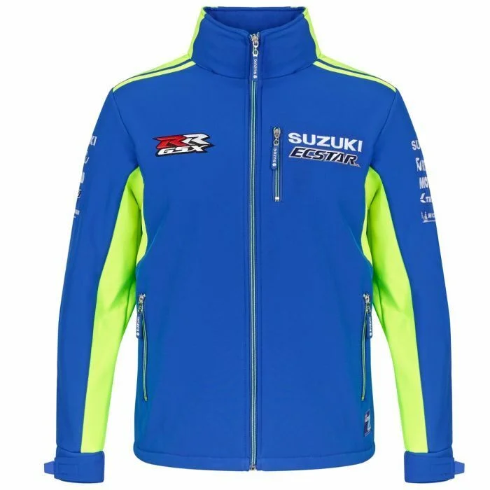 Official Ecstar Suzuki MotoGP Team Soft-Shell Jacket - 19Smgp-Aj