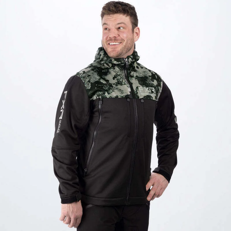 Official FXR Pro Series Camo Cast Softshell Jacket - 222001 1076