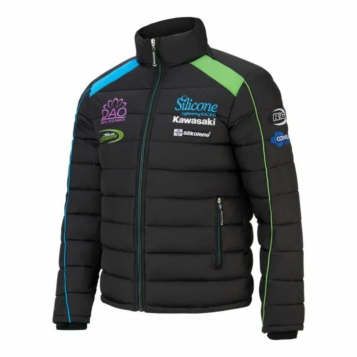 Official Silicone Racing Kawasaki Team Bubble Jacket - 20Sk-Qj