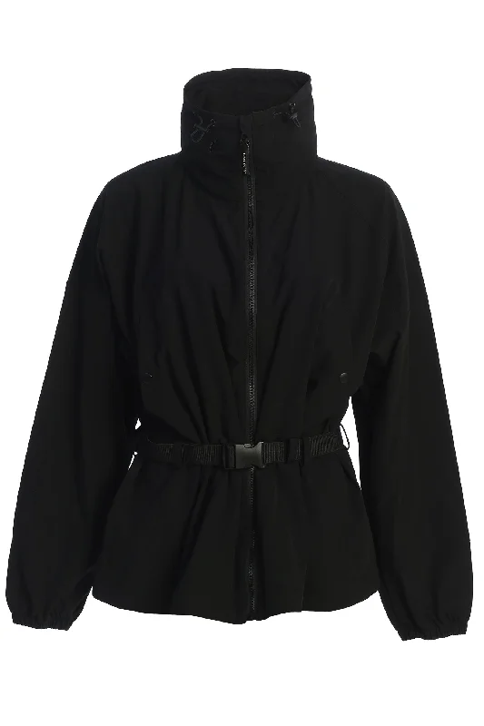 Black Willow Belted Jacket