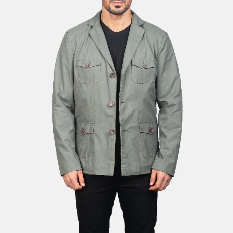 Kajetan Grey Safari Jacket