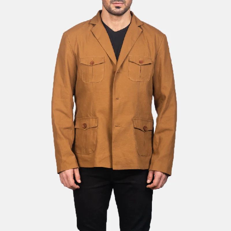 Kajetan Khaki Safari Jacket