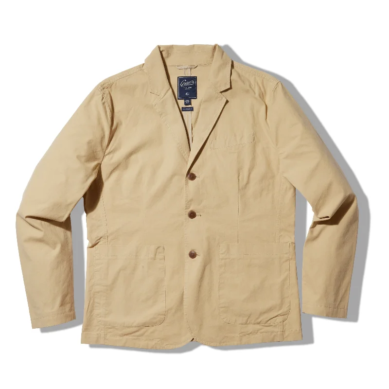 Mercer Cotton Blazer - Biscotti