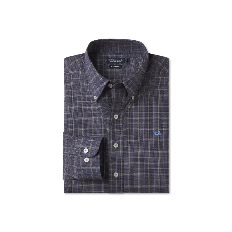 Bastrop Performance Check Dress Shirt