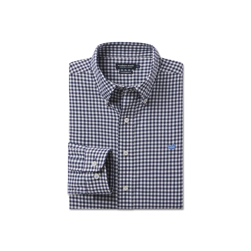 Brentwood Gingham Performance Dress Shirt