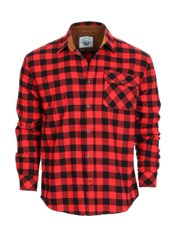 48 - Black / Red Checkered