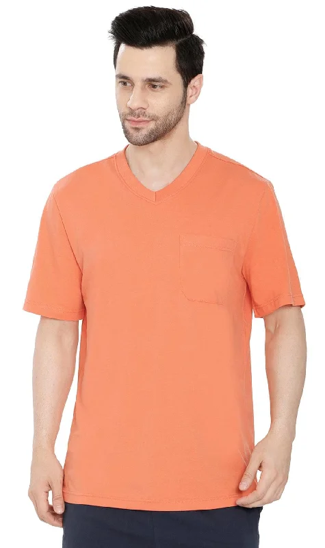 Men's V-Neck T-Shirt with Pocket – The Dressier Tee