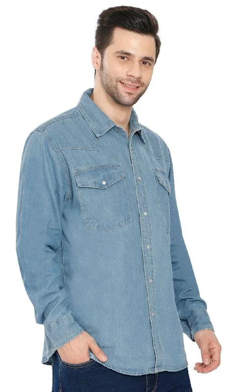 Mens Western Snap Front Shirt