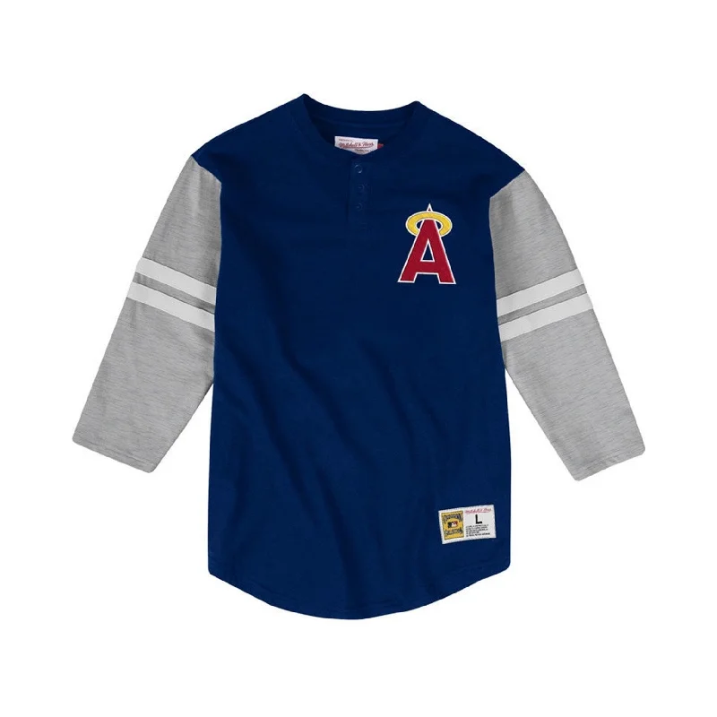 Mitchell & Ness Mens Washington Senators Henley Shirt