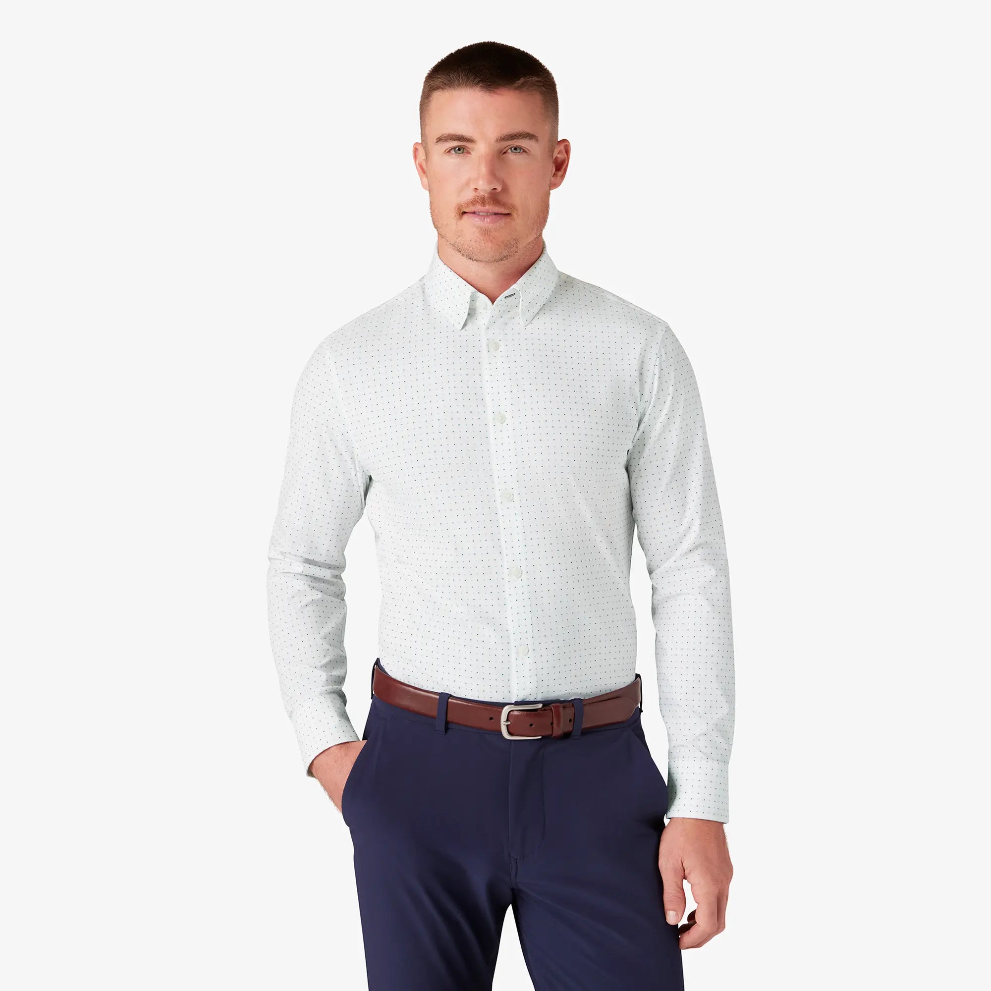 Mizzen & Main Leeward Dress Shirt - Trim Fit