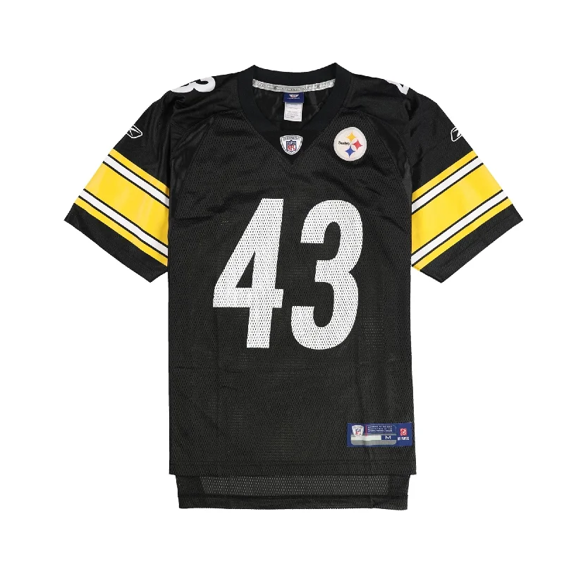 ONFIELD Mens Pittsburgh Steelers Jersey, Black, Medium