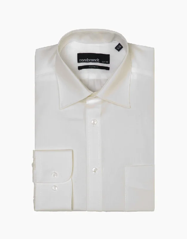 Sinatra Ivory Business Shirt