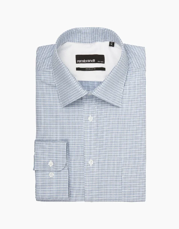 Sinatra Light Blue Business Shirt