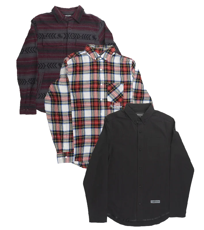 THE HUNDREDS ASSORTED L/S BUTTON DOWNS - 100LSBD09