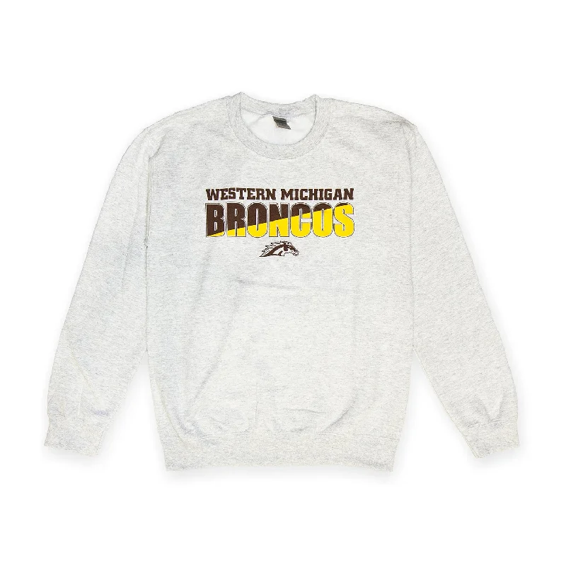 Broncos Two-Tone Crewneck