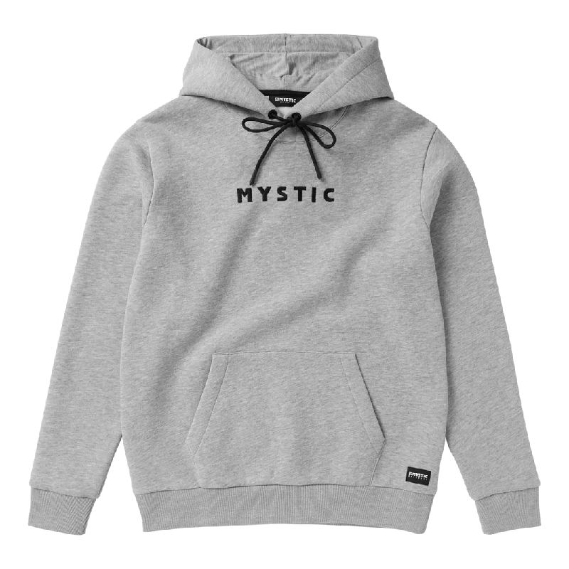 Mystic Icon Hooded Sweatshirt-Light Grey Melee