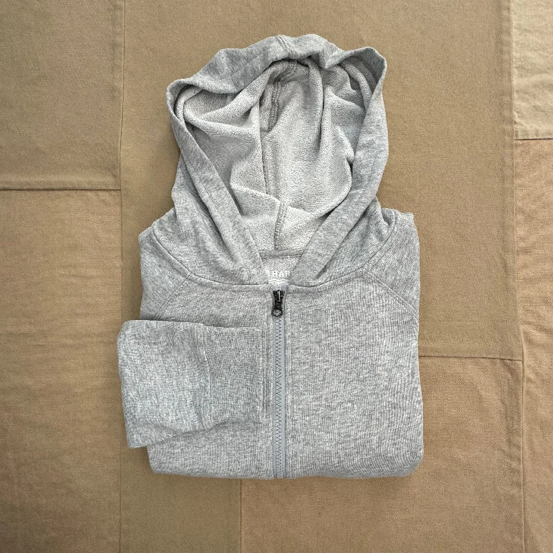 The Saltaire Full-Zip Hoodie, Heather Grey