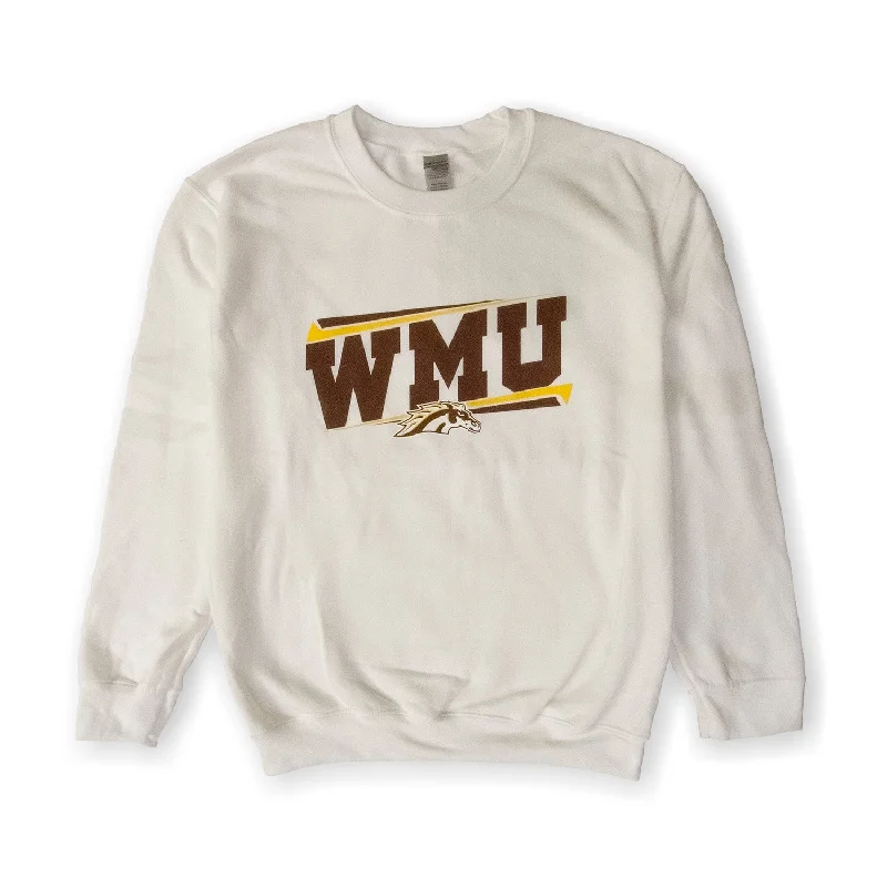 WMU Slant Crewneck