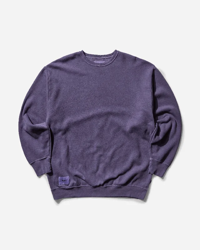 Men's Sign 01 Crewneck Sweatshirt Purple